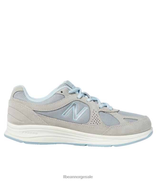 kvinner new balance 877 gåsko 24VDH995 L.L.Bean fottøy sølv