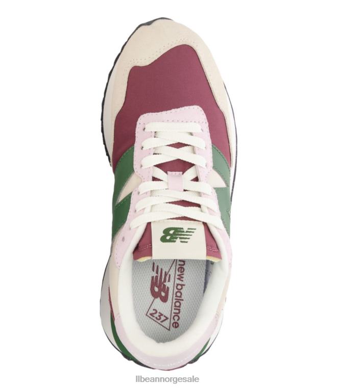 kvinner new balance 237 løpesko 24VDH1047 L.L.Bean fottøy rosa dis/måneskygge