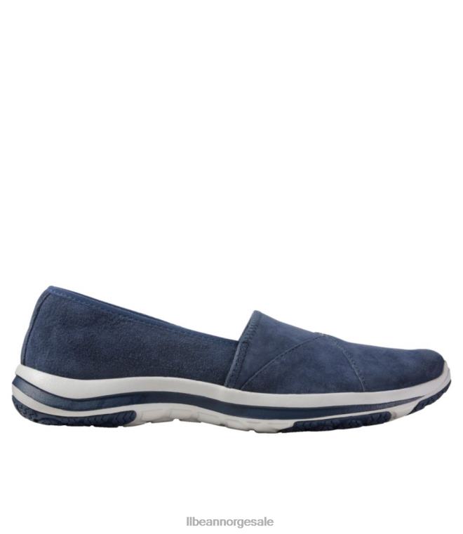 kvinner back cove stretch slip-ons 24VDH3719 L.L.Bean fottøy mørk indigo