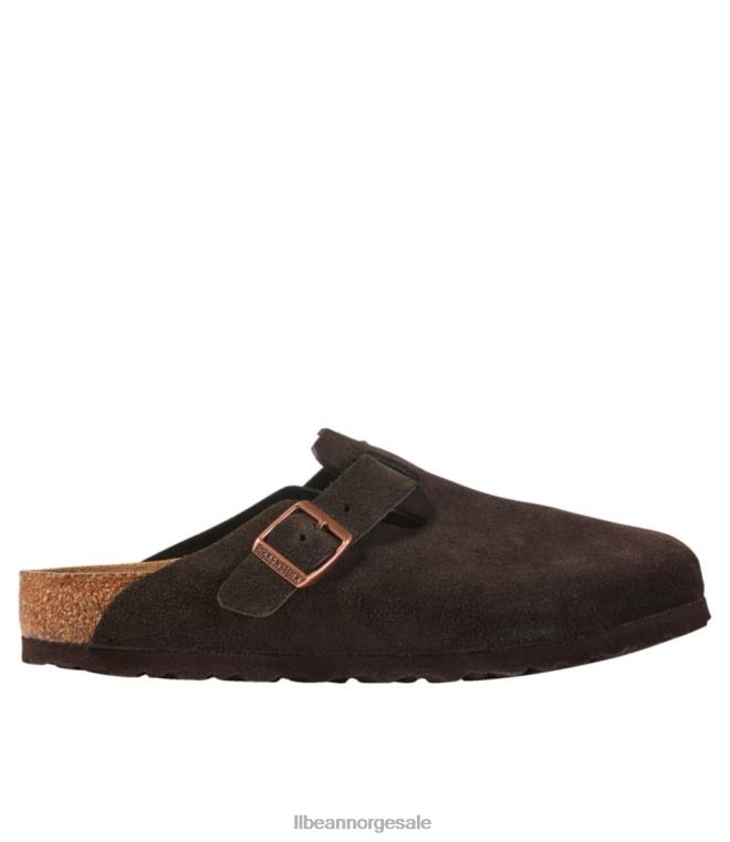 kvinner birkenstock boston tresko 24VDH1058 L.L.Bean fottøy mocca