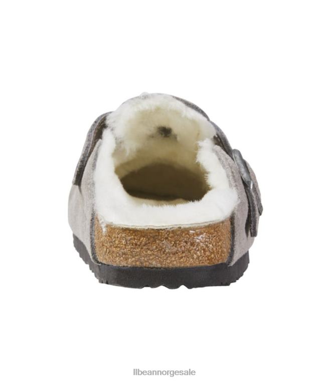 kvinner birkenstock boston tresko 24VDH1214 L.L.Bean fottøy midnatt