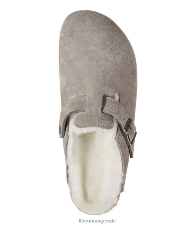 kvinner birkenstock boston tresko 24VDH1214 L.L.Bean fottøy midnatt