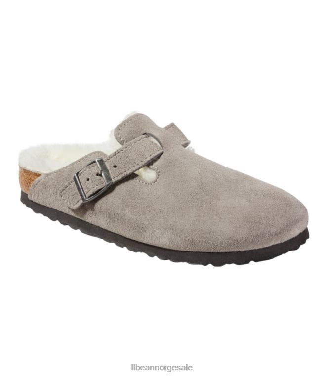 kvinner birkenstock boston tresko 24VDH1214 L.L.Bean fottøy midnatt