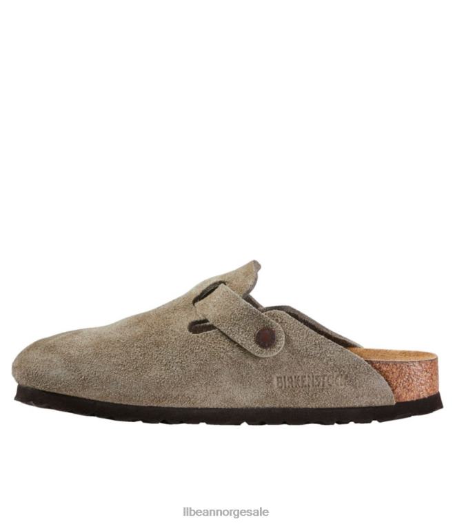 kvinner birkenstock boston tresko 24VDH3782 L.L.Bean fottøy lys rose