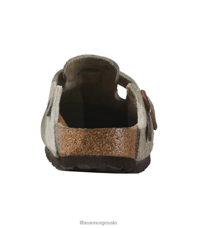 kvinner birkenstock boston tresko 24VDH5200 L.L.Bean fottøy taupe