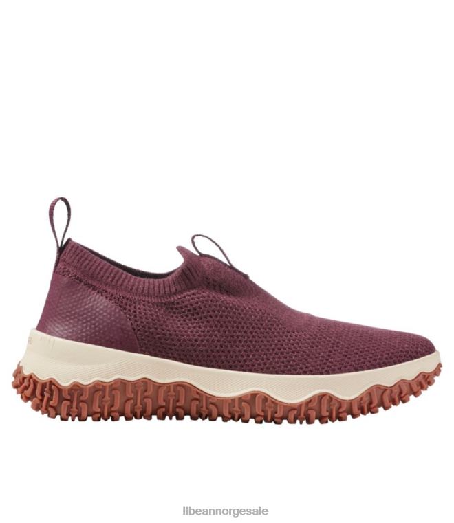 kvinner dag venture slip-ons 24VDH1116 L.L.Bean fottøy burgunder