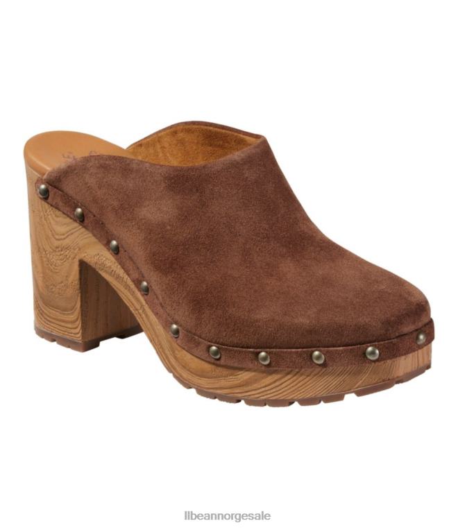 kvinner kork-lette sudbury tresko 24VDH3781 L.L.Bean fottøy mørke blå