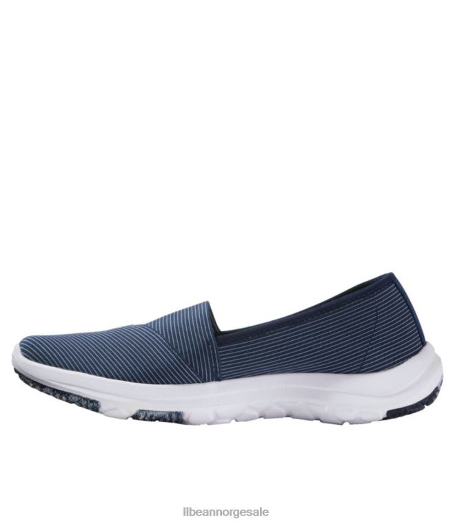 kvinner tilbake bukt slip-ons 24VDH992 L.L.Bean fottøy klassisk marine