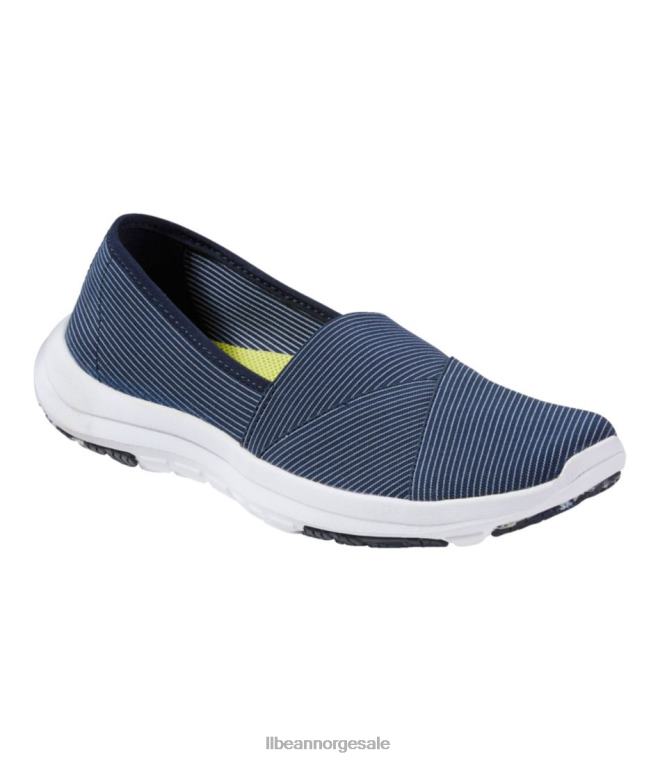 kvinner tilbake bukt slip-ons 24VDH992 L.L.Bean fottøy klassisk marine