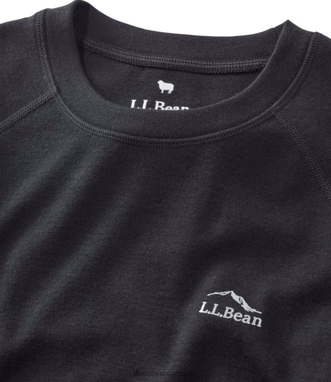 kvinner cresta midweight 250 crew topp 24VDH5030 L.L.Bean klær grafittlyng