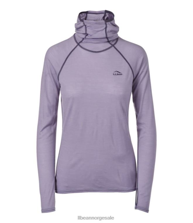 kvinner cresta ull ultralett 150 baselag 24VDH3460 L.L.Bean klær falmet periwinkle
