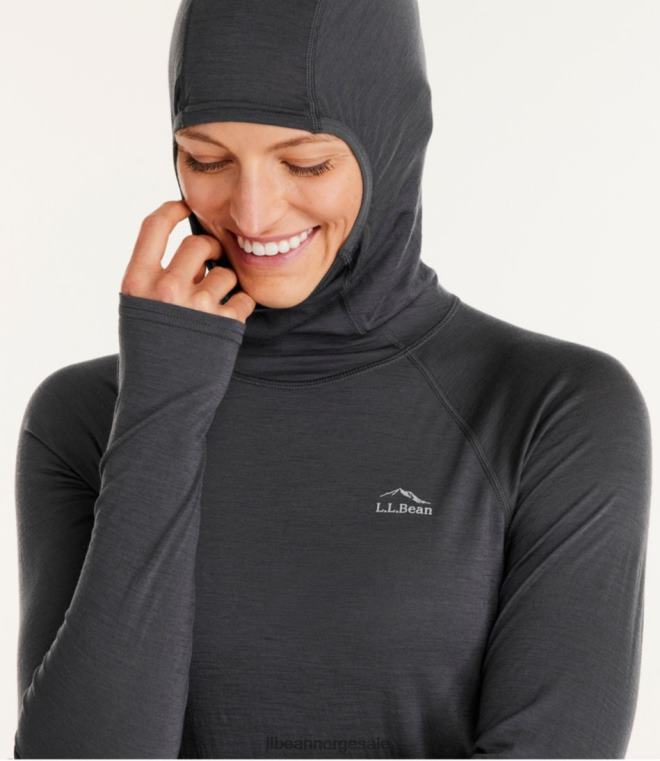 kvinner cresta ull ultralett 150 baselag 24VDH4985 L.L.Bean klær legering grå