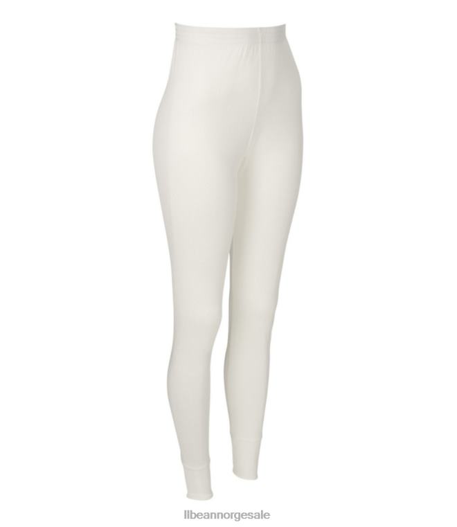 kvinner silke pointelle 24VDH4925 L.L.Bean klær krem