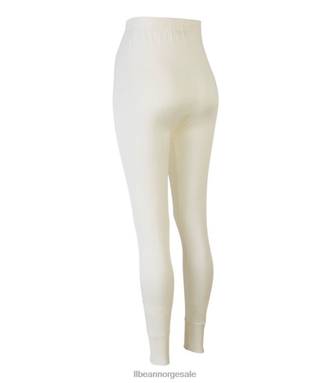 kvinner silke pointelle 24VDH4925 L.L.Bean klær krem