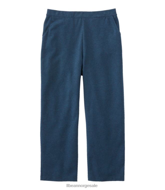 kvinner bukser med perfekt passform 24VDH5653 L.L.Bean klær dyp admiralblå lyng