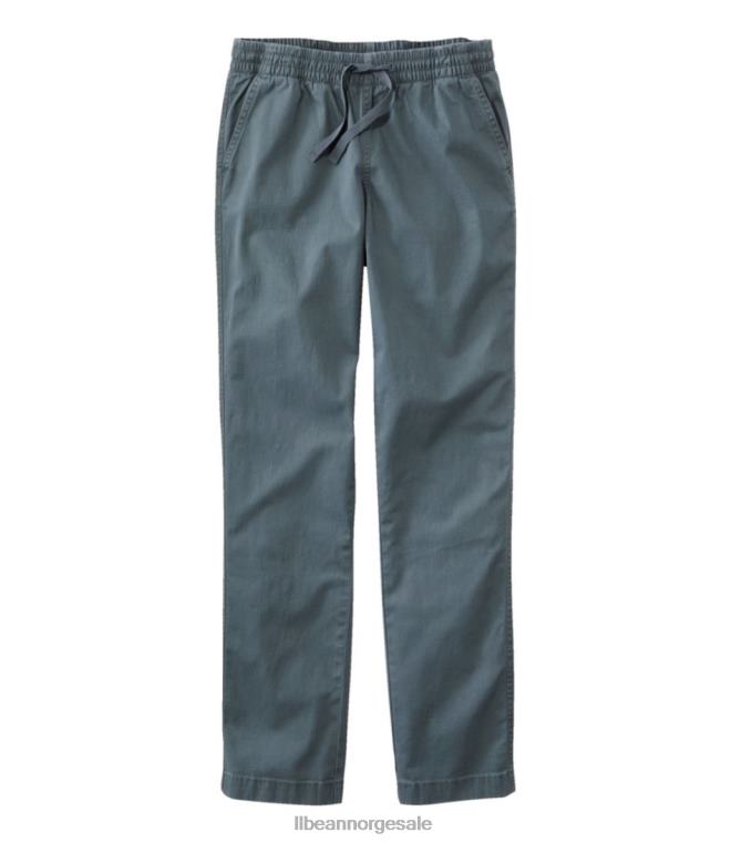 kvinner innsjøvaskede chinobukser 24VDH6630 L.L.Bean klær rangeley blå