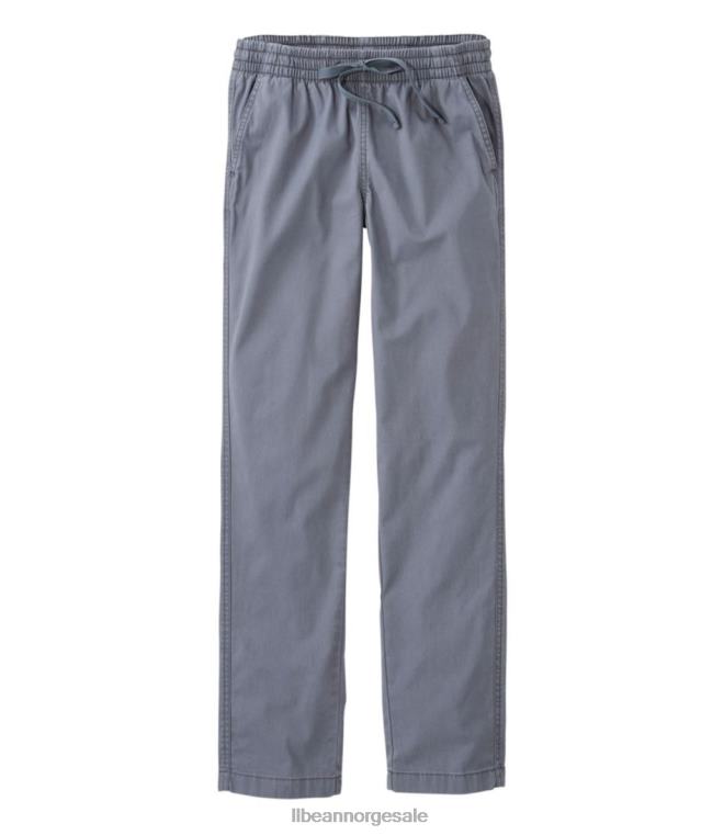 kvinner innsjøvaskede chinobukser 24VDH7027 L.L.Bean klær indigo skifer