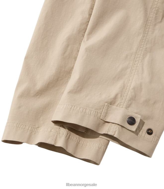 kvinner stretch ripstop pull-on capri bukser 24VDH4708 L.L.Bean klær sandbanke
