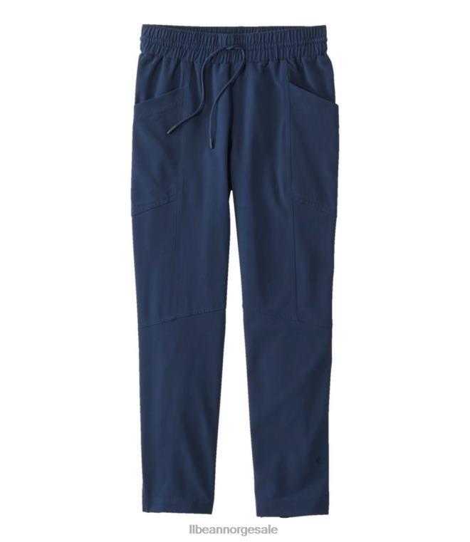 kvinner venturestretch vevde ankelbukser 24VDH352 L.L.Bean klær nautisk marine