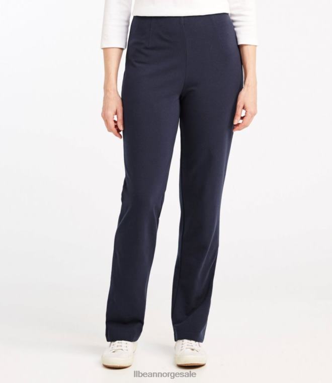 kvinner bukser med perfekt passform 24VDH2943 L.L.Bean klær vintage indigo