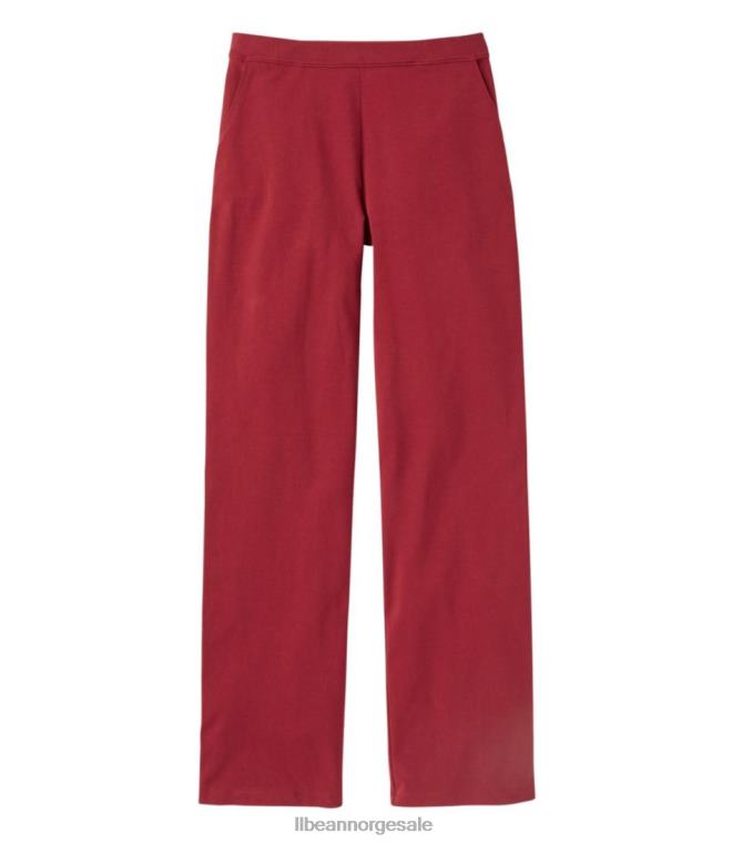 kvinner bukser med perfekt passform 24VDH6388 L.L.Bean klær dyp palisander