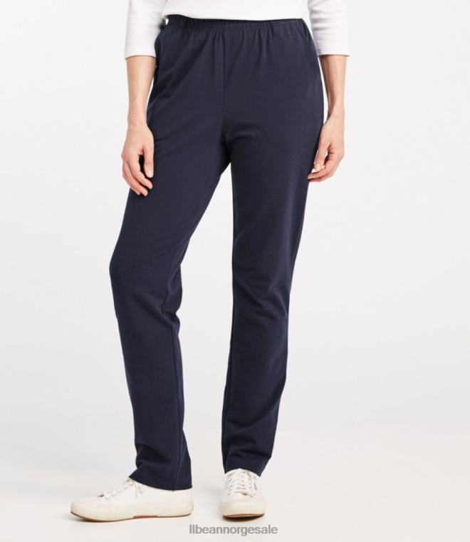 kvinner bukser med perfekt passform 24VDH6395 L.L.Bean klær dyp palisander