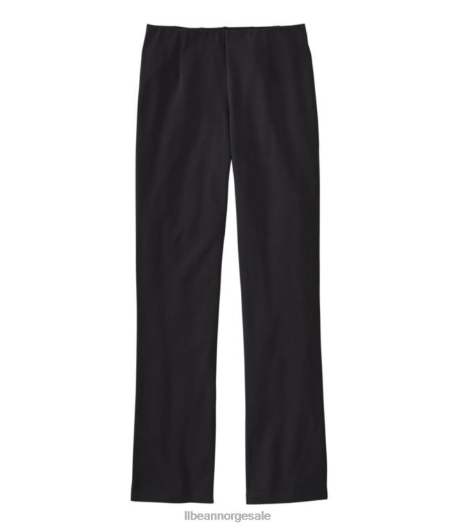 kvinner bukser med perfekt passform 24VDH6402 L.L.Bean klær svart