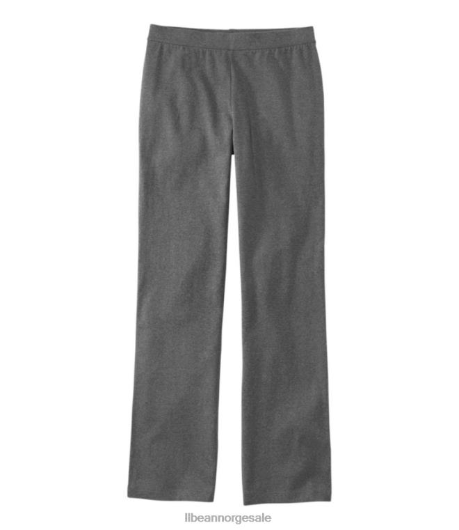 kvinner bukser med perfekt passform 24VDH6428 L.L.Bean klær mørkegrå lyng