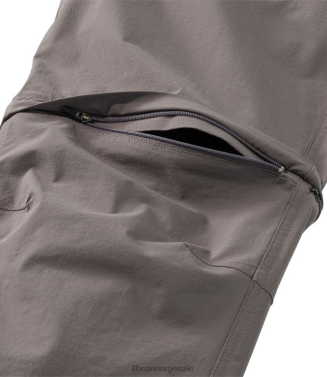 kvinner ingen fluesone zip-off bukser 24VDH372 L.L.Bean klær mørk silt