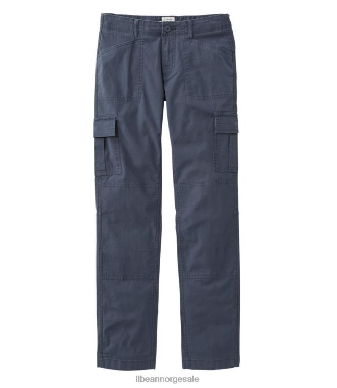 kvinner stretch lerret cargo bukser 24VDH4650 L.L.Bean klær karbon marine