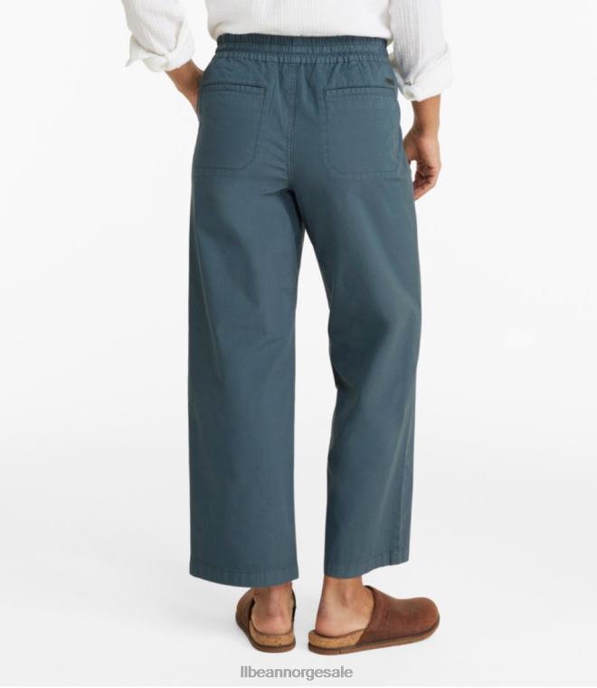 kvinner stretch ripstop pull-on bukser 24VDH3181 L.L.Bean klær røykfylt lilla