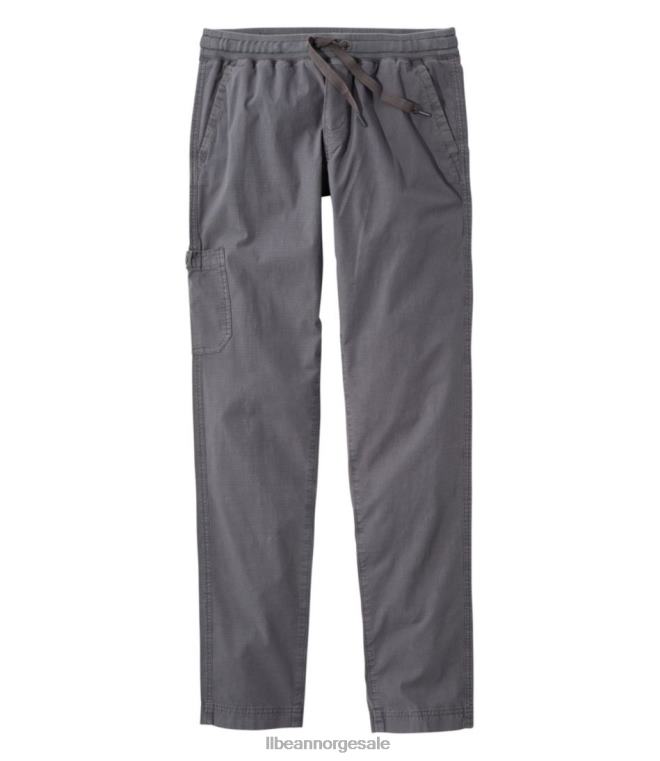 kvinner stretch ripstop pull-on bukser 24VDH6877 L.L.Bean klær legering grå
