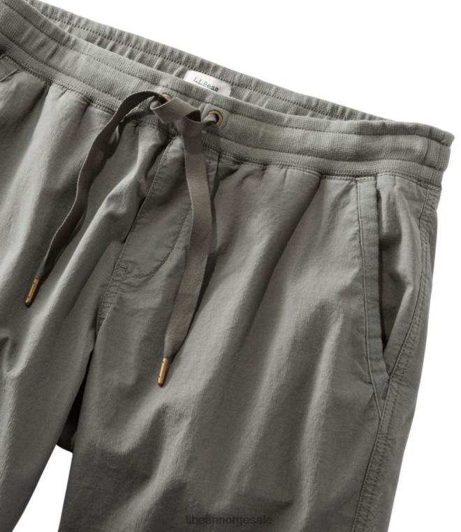 kvinner stretch ripstop pull-on bukser 24VDH6877 L.L.Bean klær legering grå