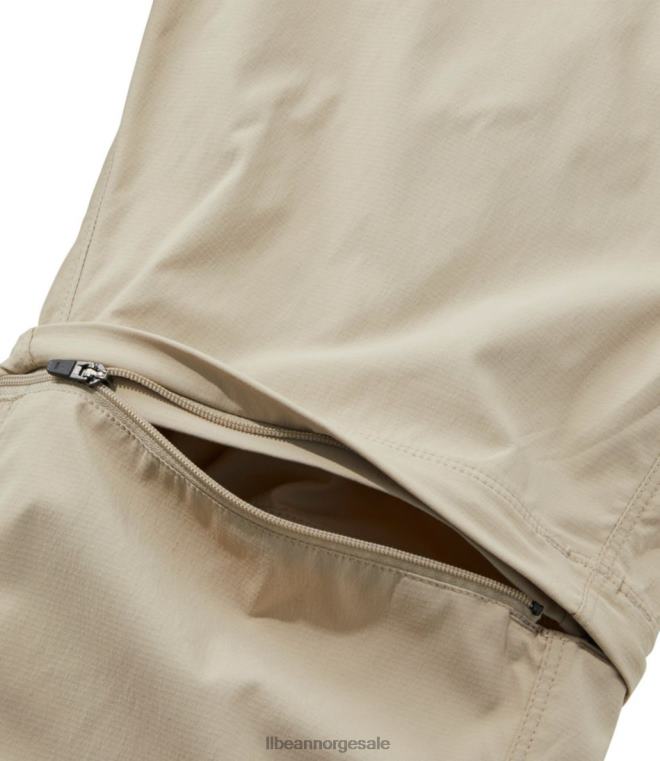 kvinner tropicwear zip-off bukser 24VDH3267 L.L.Bean klær frostgrå