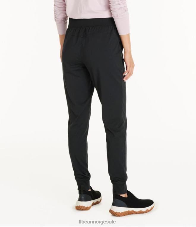 kvinner venturesoft strikk avslappet jogger 24VDH441 L.L.Bean klær mørk blågrønn mergel