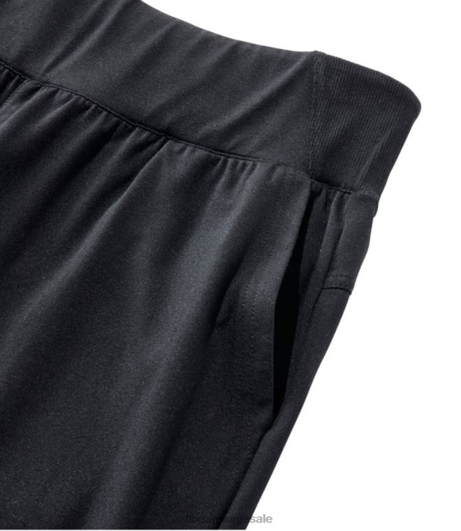 kvinner venturesoft strikk avslappet jogger 24VDH441 L.L.Bean klær mørk blågrønn mergel