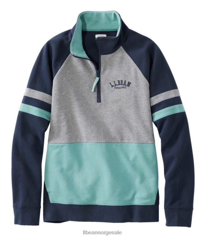 kvinner genser fra 1912 24VDH3053 L.L.Bean klær klassisk marine/sjøfuru