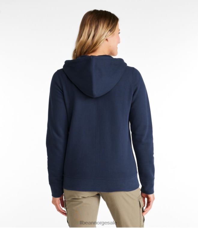 kvinner genser fra 1912 24VDH3508 L.L.Bean klær falmet aubergine