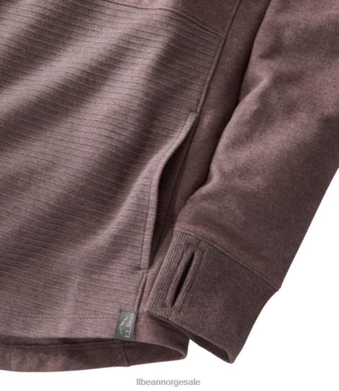 kvinner koselig blandstrikket genser 24VDH6430 L.L.Bean klær varm blågrønn lyng