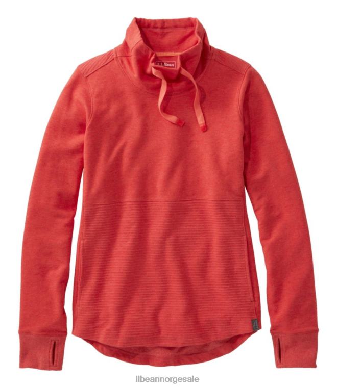 kvinner koselig blandstrikket genser 24VDH6895 L.L.Bean klær glørlyng