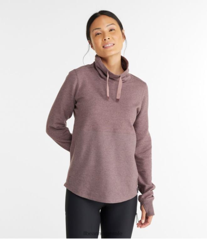 kvinner koselig blandstrikket genser 24VDH6895 L.L.Bean klær glørlyng