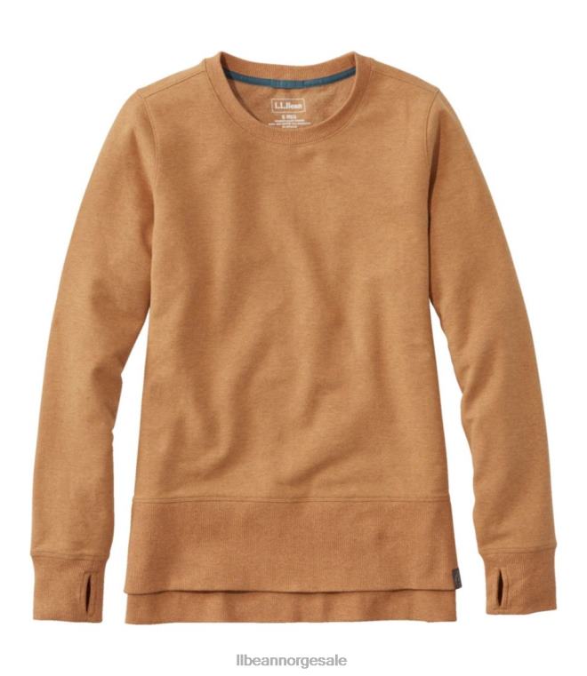 kvinner koselig genser 24VDH38 L.L.Bean klær fløtekaramelllyng