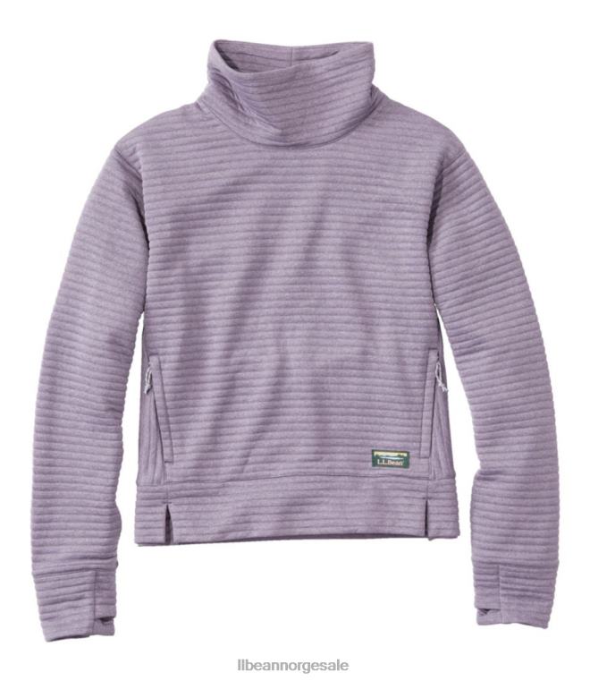 kvinner luftlys genser 24VDH453 L.L.Bean klær mørk periwinkle