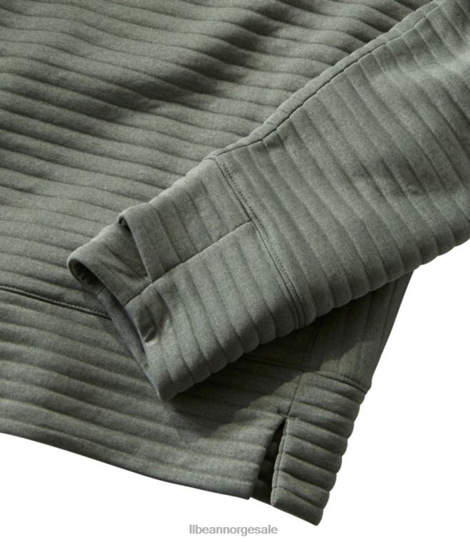 kvinner luftlys genser 24VDH453 L.L.Bean klær mørk periwinkle