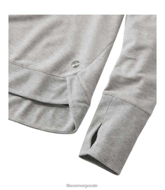 kvinner softflex genser med v-hals 24VDH331 L.L.Bean klær kjølig sjøblå lyng