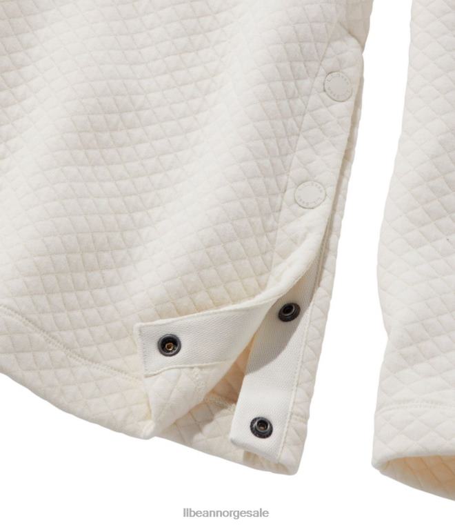kvinner softlight vattert topp 24VDH6896 L.L.Bean klær dyp oliven