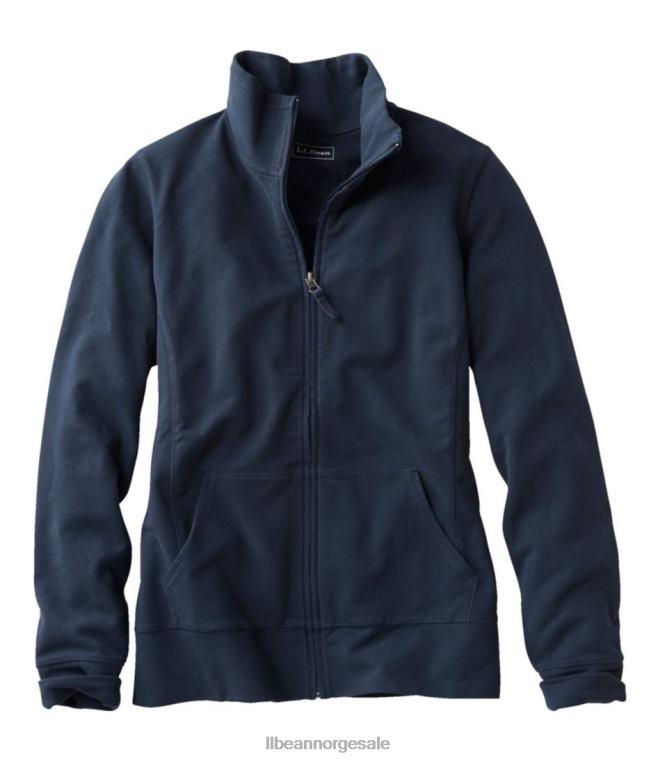 kvinner ultramyk svette 24VDH252 L.L.Bean klær klassisk marine