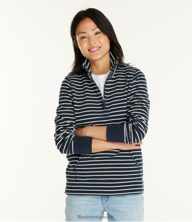 kvinner ultramyk svette 24VDH3271 L.L.Bean klær vasket orkidé/klassisk marine
