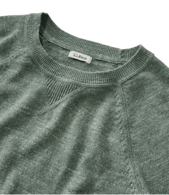 kvinner genser i økologisk bomull 24VDH236 L.L.Bean klær indigo