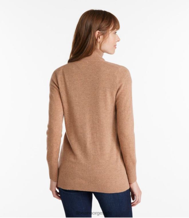 kvinner klassisk cardigan i kashmir med knapp foran 24VDH156 L.L.Bean klær klassisk svart